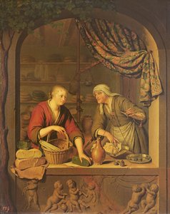 La tienda de Willem Van Mieris